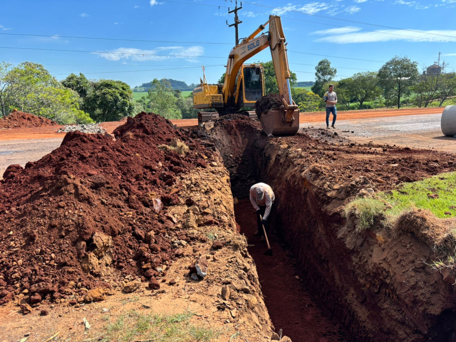 Obras de infraestrutura são realizadas em Capitão