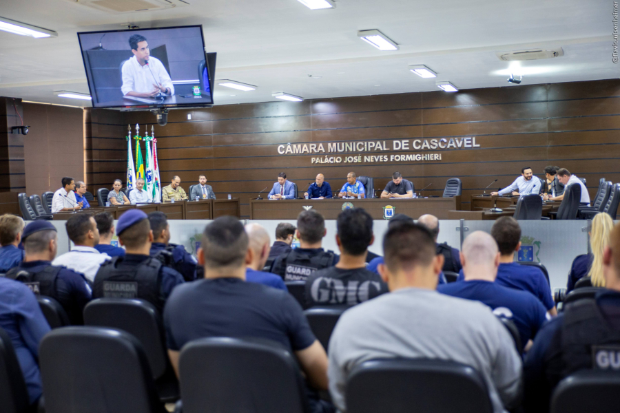 Debate sobre segurança junta os três poderes em reunião pública